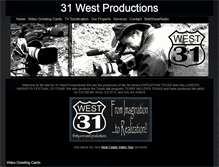 Tablet Screenshot of 31-west.com